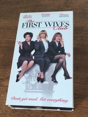 The First Wives Club VHS – Bette Midler, Goldie Hawn & Diane Keaton